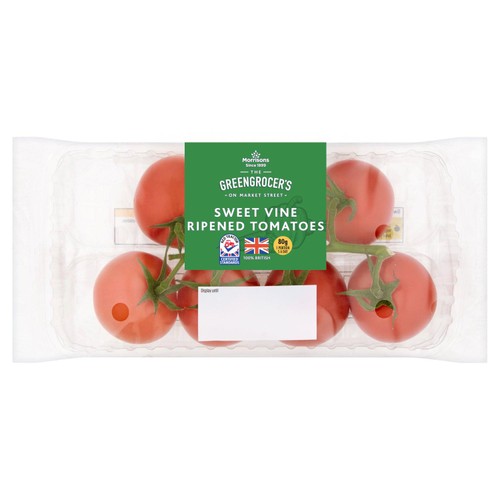 Morrisons Sweet Vine Ripened Tomatoes 250g