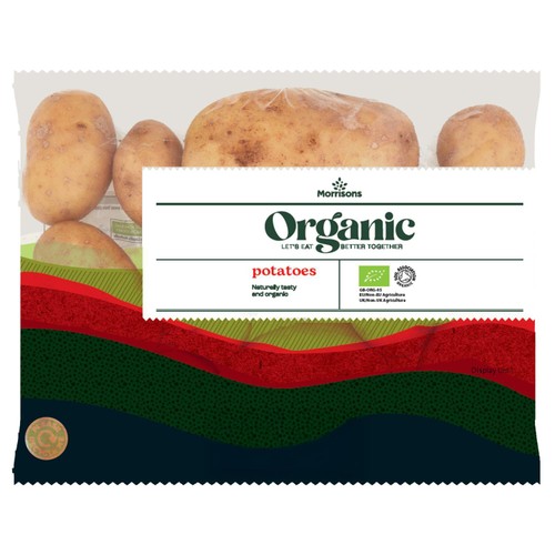 Morrisons Organic Potatoes 1.5Kg