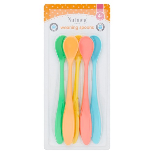 Nutmeg Weaning Spoons 4M+