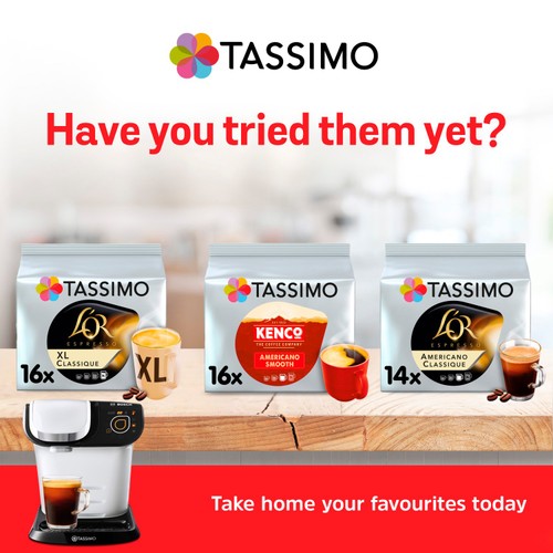 Tassimo Kenco 100% Colombian Coffee Pods 16s thumbnail 5
