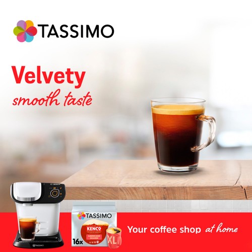 Tassimo Kenco Americano Grande XL Coffee Pods x16 thumbnail 2