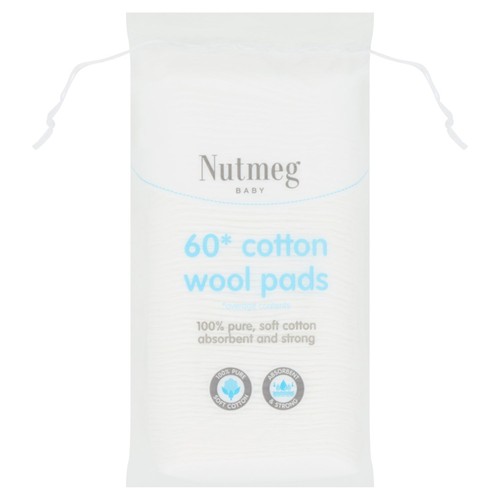 Nutmeg Cotton Wool Pads