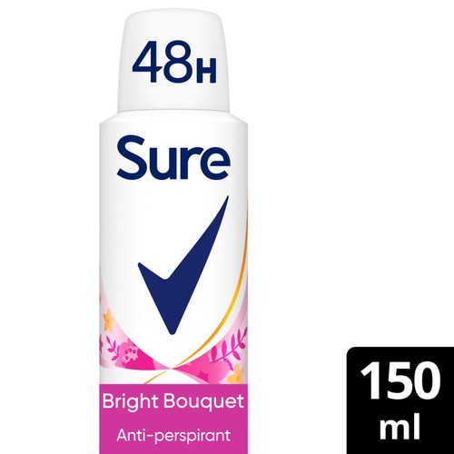 Sure Motion Sense Bright Bouquet Deodorant 150ml