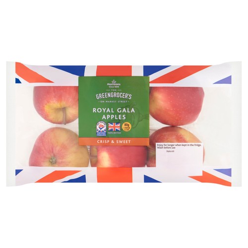 Morrisons Royal Gala Apples   6 Pack