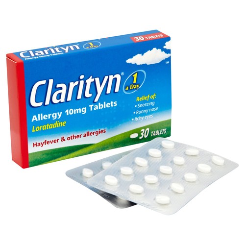 Clarityn Allergy Tablets 10mg Loratadine Allergy and Hayfever Relief thumbnail 2