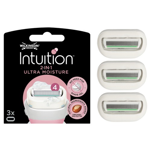 Wilkinson Sword Intuition Ultra Moisture Women's Razor Blades thumbnail 2
