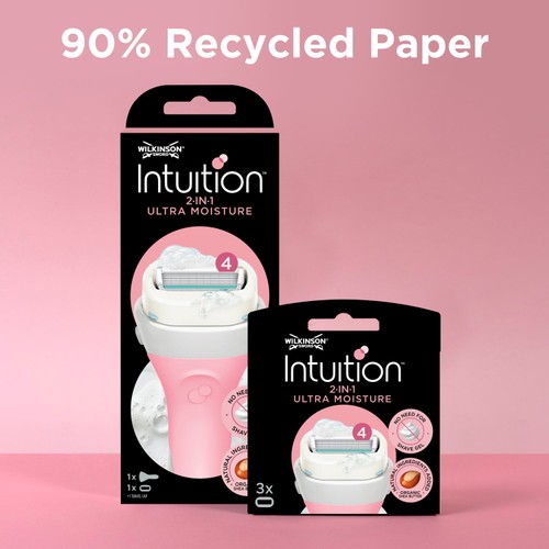 Wilkinson Sword Intuition Ultra Moisture Women's Razor Blades thumbnail 5