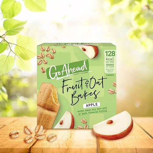 Go Ahead Apple Fruit and Oat Bakes Snack Bars Multipack  thumbnail 2