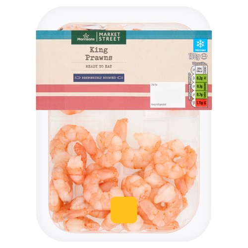 Morrisons Cooked & Peeled King Prawns 150g