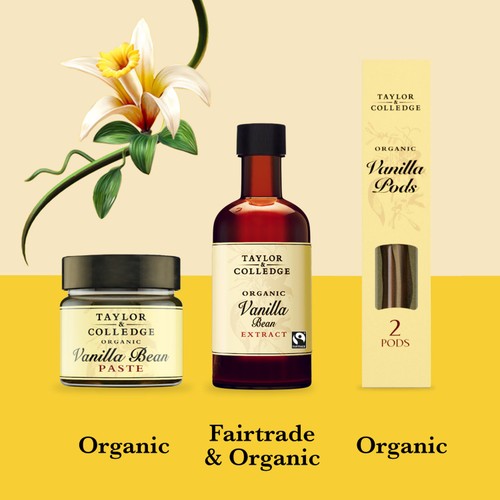 Taylor & Colledge Fairtrade Organic Vanilla Bean Extract thumbnail 5