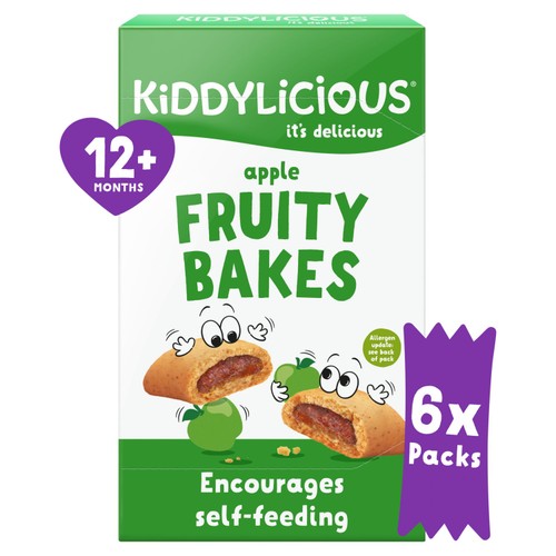 Kiddylicious Apple Fruity Bakes Baby Snacks thumbnail 2
