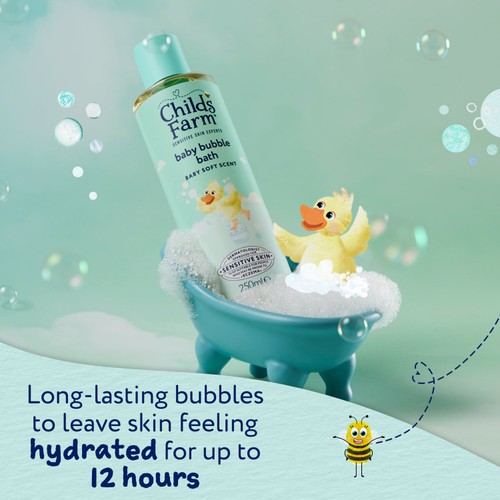 Childs Farm Baby Bedtime Bubbles Tangerine 250ml thumbnail 4