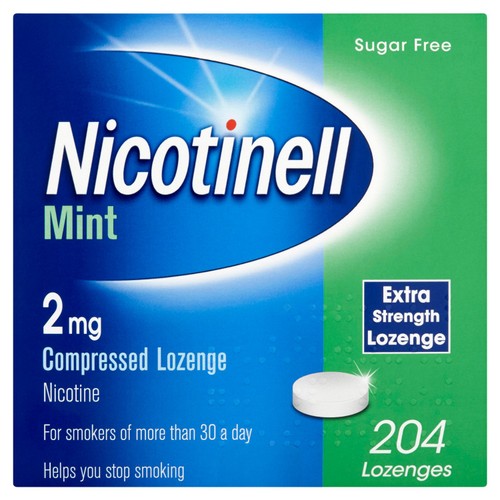 Nicotinell Stop Smoking Aid Nicotine Lozenge 2mg Mint