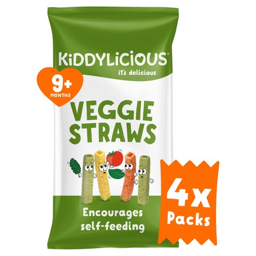 Kiddylicious Veggie Straws Baby Snacks thumbnail 2