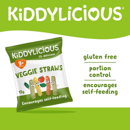 Kiddylicious Veggie Straws Baby Snacks thumbnail 4
