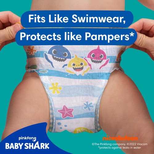 Pampers Splashers Size 3-4 Disposable Swim Nappies 6-11kg thumbnail 2
