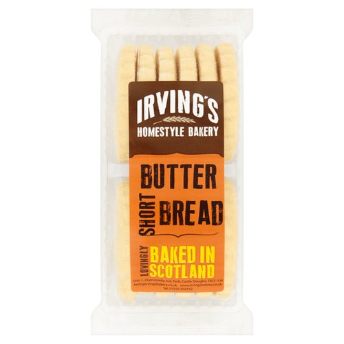 Irving's Homestyle Bakery Butter Shortbread 200g