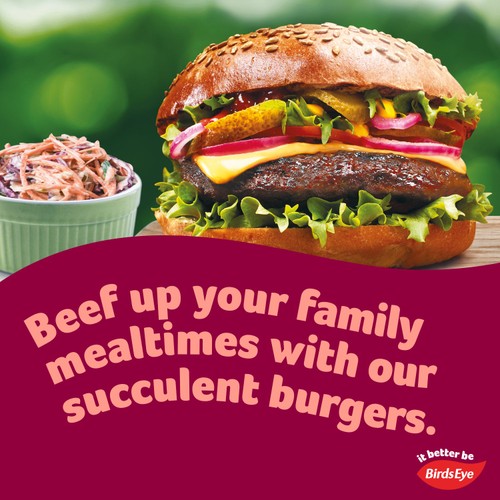 Birds Eye Classic 10 Beef Burgers with Onion 567g thumbnail 2