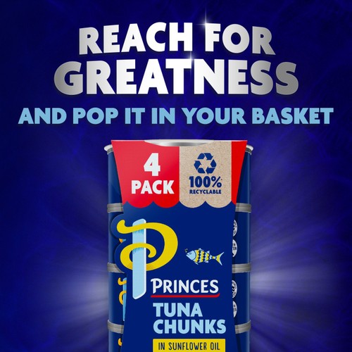 Princes Tuna Chunks In Sunflower Oil (4x145g) thumbnail 5