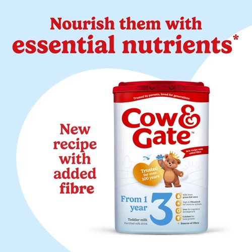 Cow & Gate 3 Toddler Milk Powder Formula 1+ Years   800g thumbnail 2