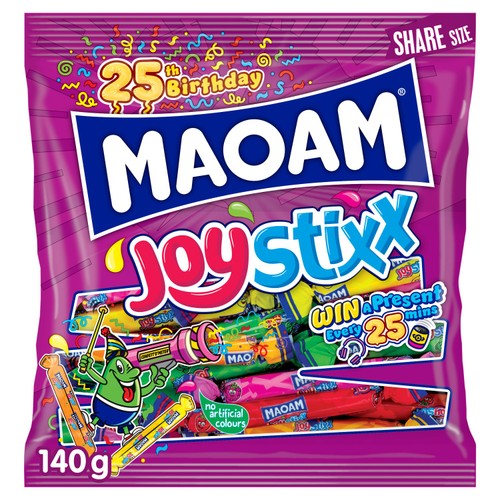 Maoam Joystixx Sweets Share Bag 140g
