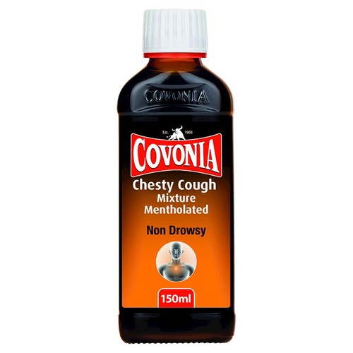 Covonia Chesty Cough Relief Liquid - Mentholated 150ml