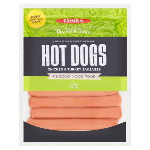 Tahira Chicken & Turkey Hot Dog Sausages 500g