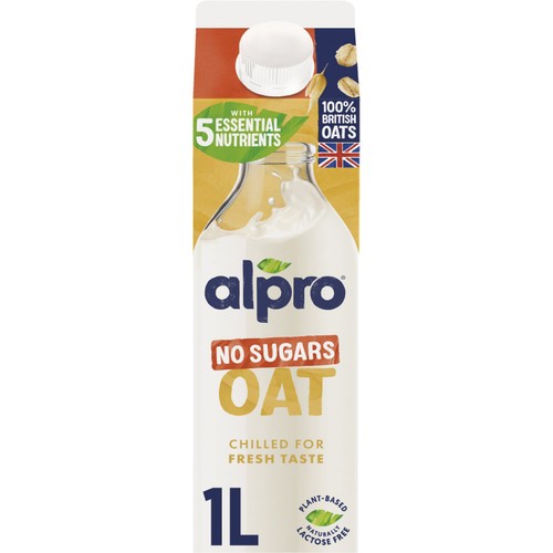 Alpro Oat No Sugars Chilled Drink 1L