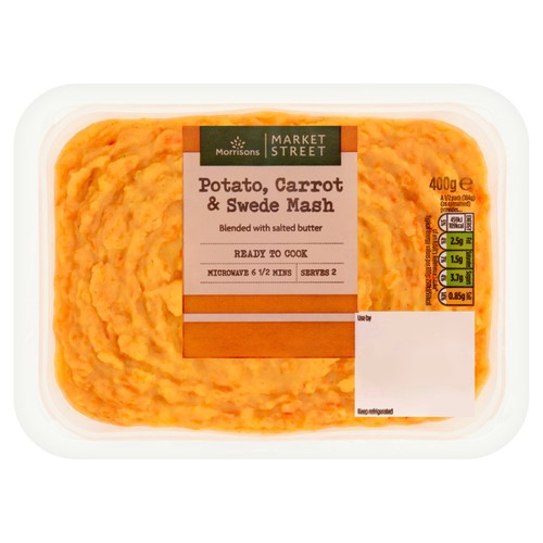 Morrisons Potato, Carrot & Swede Mash