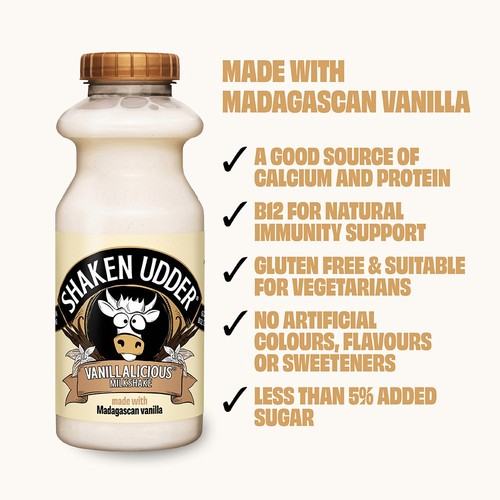 Shaken Udder Vanillalicious Milkshake thumbnail 4