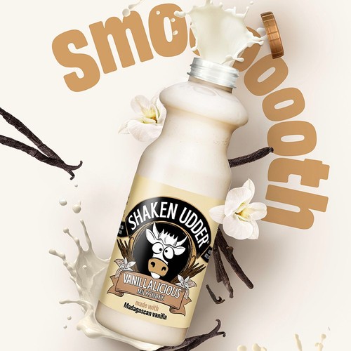 Shaken Udder Vanillalicious Milkshake 750ml thumbnail 4