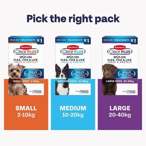 Bob Martin Clear Plus Spot On For Small Dogs thumbnail 3