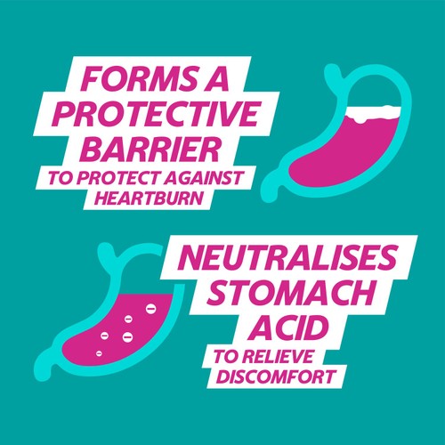 Gaviscon Double Action Mixed Berry Tablets thumbnail 2