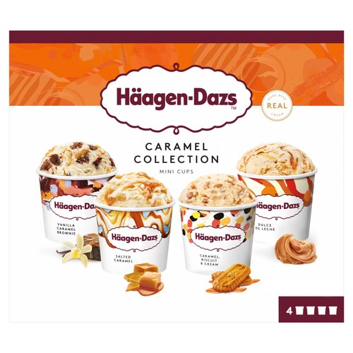 Haagen-Dazs Caramel Collection Minicup Ice Creams thumbnail 2