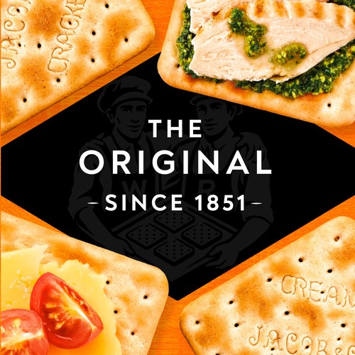 Jacob's Original Cream Crackers Twin pack thumbnail 4