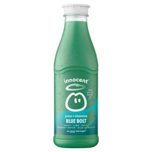 Innocent Plus Blue Bolt, Guava & Lime Juice with Vitamins