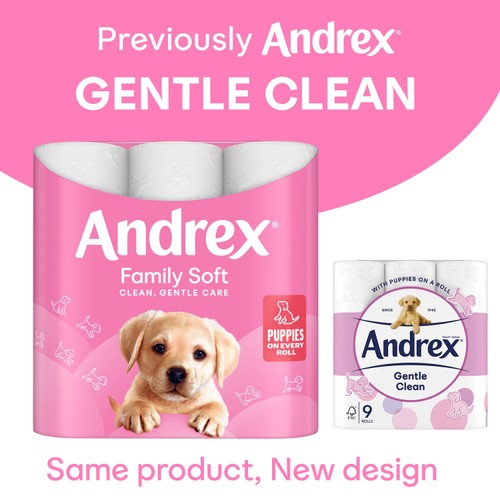 Andrex Family Soft Toilet Tissue 24 Pack thumbnail 2