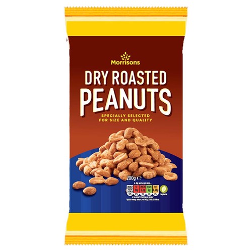 Morrisons Dry Roasted Peanuts