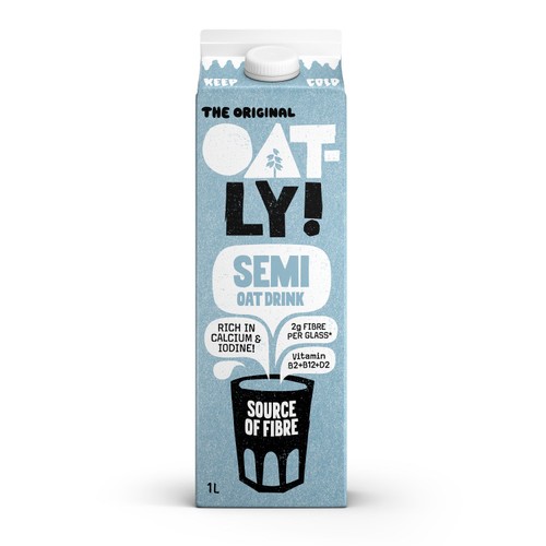 Oatly Oat Drink Semi Chilled