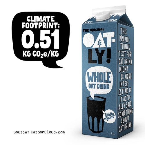 Oatly Oat Drink Whole Chilled 1L thumbnail 2