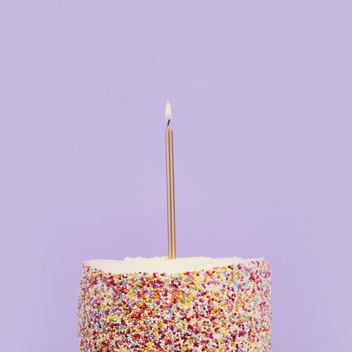 Club Green Gold Skinny Candles