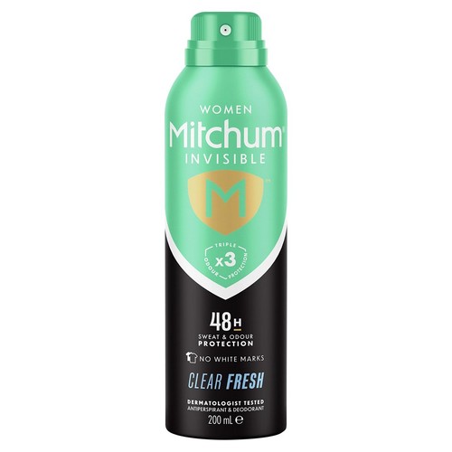 Mitchum Women Invisible Clear Fresh Anti-Perspirant Deodorant