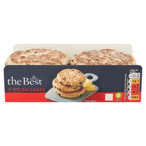 Morrisons The Best All Butter Welsh Cakes 6 Pack