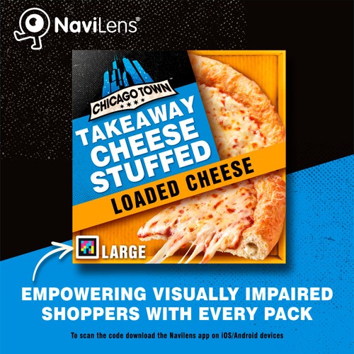 Chicago Town Takeaway Cheesy Stuffed Crust Cheese Large Pizza 630g thumbnail 2