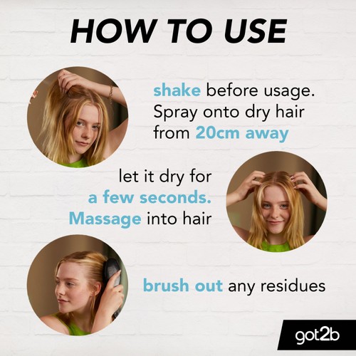 Schwarzkopf Got2B Extra Volume Dry Shampoo thumbnail 4