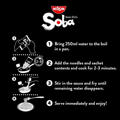 Nissin Soba Classic Noodles thumbnail 4