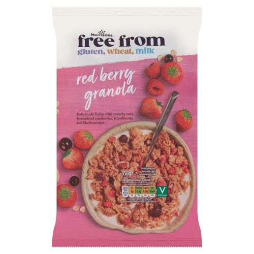 Morrisons Free From Red Berry Granola