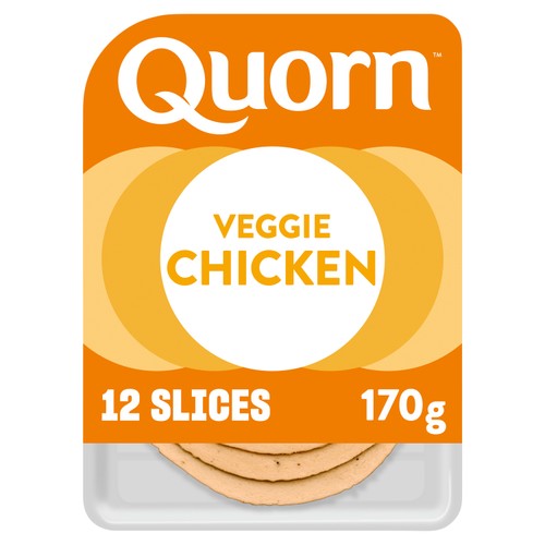 Quorn Chicken Vegetarian Deli Slices x12 170g