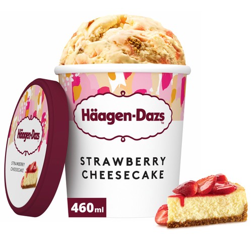 Haagen-Dazs Strawberry Cheesecake Ice Cream