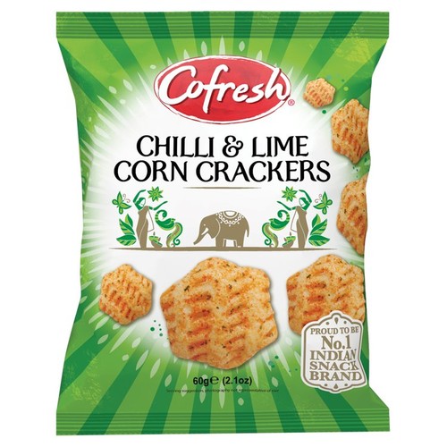 Cofresh Chilli & Lime Corn Crackers